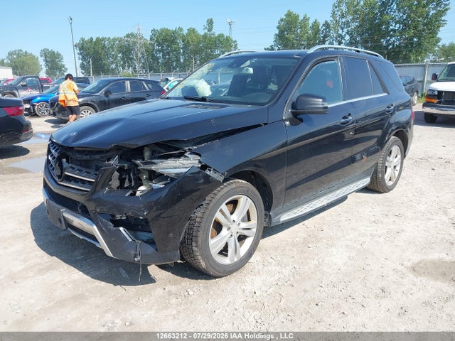 12663212 :رقم المزاد ، 4JGDA2EB4DA129018 vin ، 2013 Mercedes-benz Ml 350 Bluetec مزاد بيع
