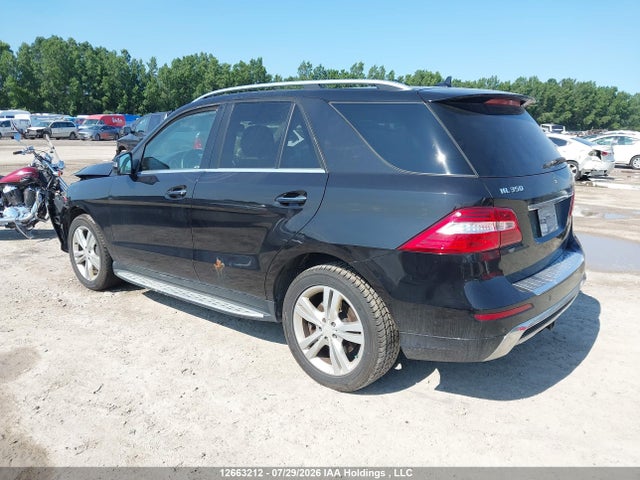12663212 :رقم المزاد ، 4JGDA2EB4DA129018 vin ، 2013 Mercedes-benz Ml 350 Bluetec مزاد بيع