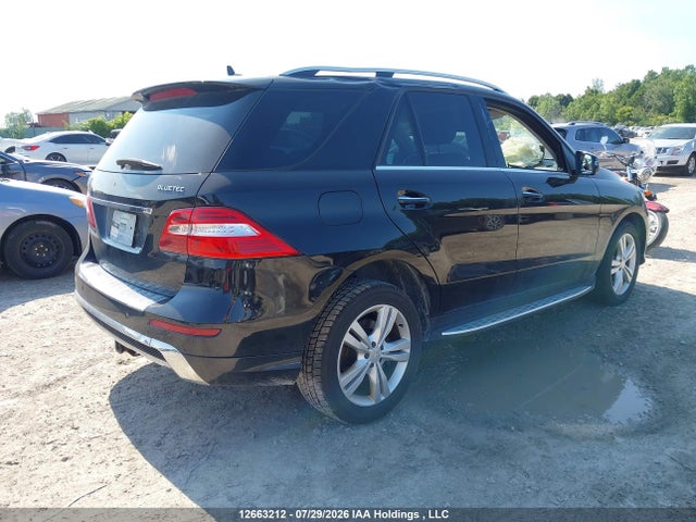 12663212 :رقم المزاد ، 4JGDA2EB4DA129018 vin ، 2013 Mercedes-benz Ml 350 Bluetec مزاد بيع