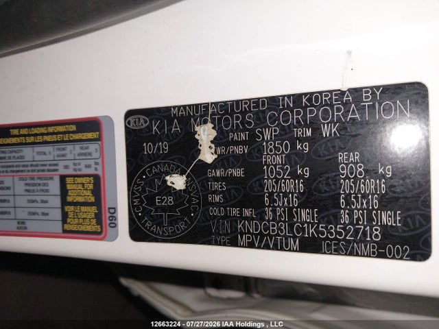 KIA Niro 2019 KNDCB3LC1K5352718 Image 19