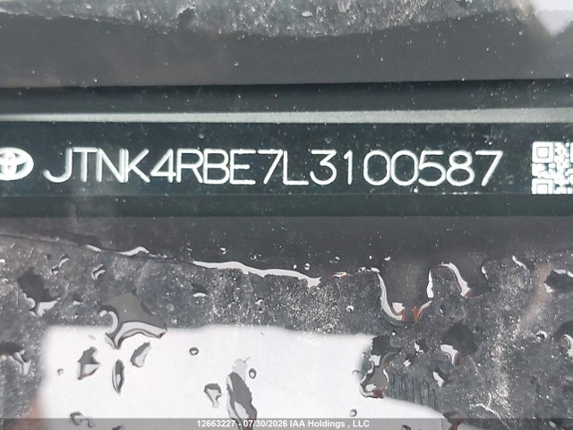 Toyota Corolla 2020 JTNK4RBE7L3100587 Image 20