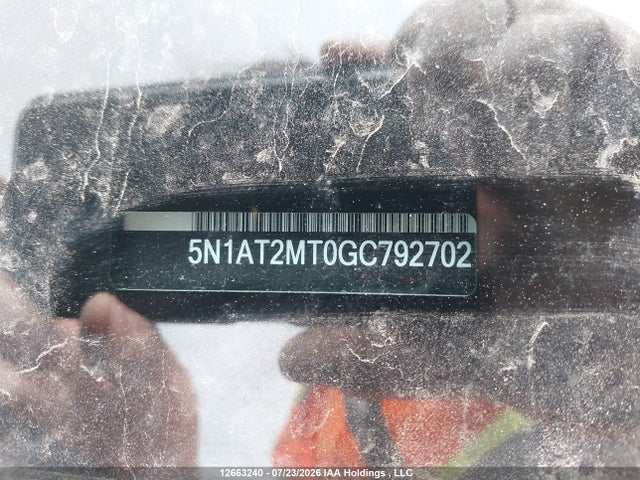 Продаж на аукціоні авто 2016 Nissan Rogue S/sl/sv, vin: 5N1AT2MT0GC792702, номер лоту: 12663240