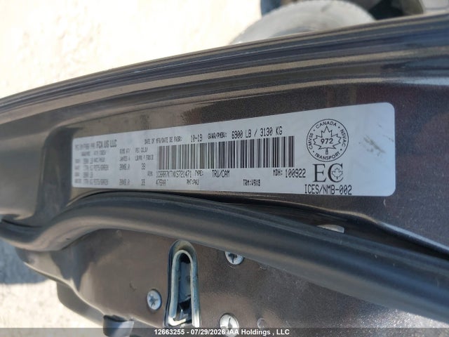 12663255 :رقم المزاد ، 1C6RR7KTXKS721471 vin ، 2019 Ram 1500 Classic مزاد بيع