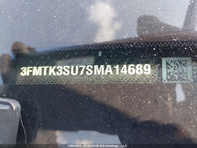Продаж на аукціоні авто 2025 Ford Mustang Mach-e Premium, vin: 3FMTK3SU7SMA14689, номер лоту: 12663263