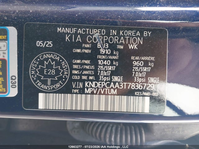 KIA Seltos Lx 2026 KNDEPCAA3T7836729 Image 19
