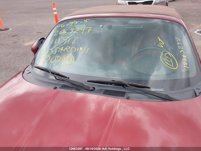 Продажа на аукционе авто 2006 Mazda Mx-5 Miata, vin: JM1NC25F760111918, номер лота: 12663297