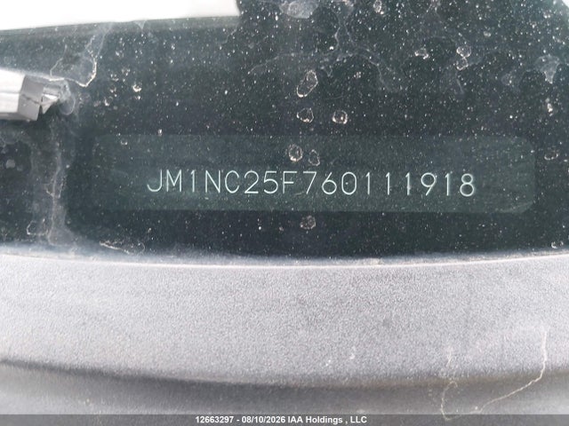 Продажа на аукционе авто 2006 Mazda Mx-5 Miata, vin: JM1NC25F760111918, номер лота: 12663297