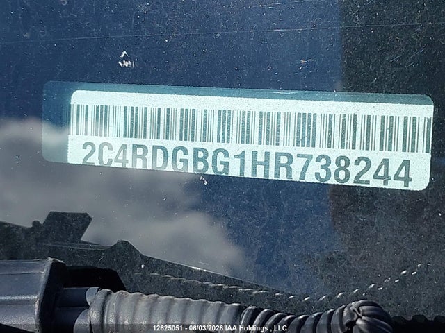 Dodge Grand Caravan Cvp/sxt 2017 2C4RDGBG1HR738244 Image 19