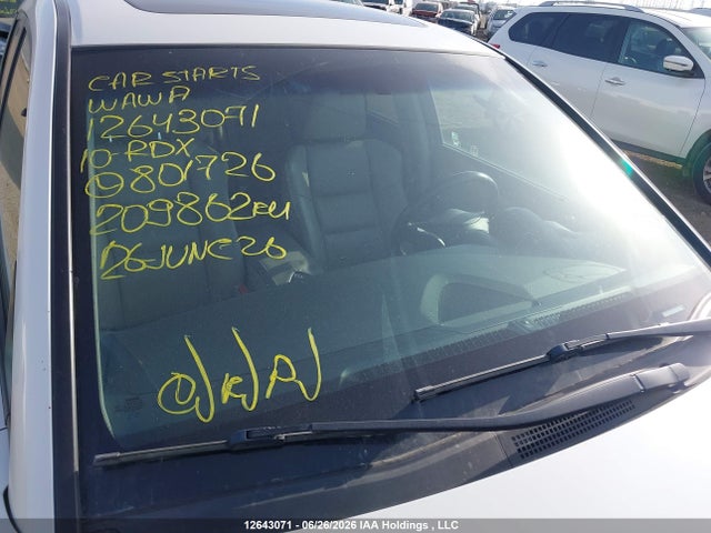 12643071 :رقم المزاد ، 5J8TB1H53AA801726 vin ، 2010 Acura Rdx مزاد بيع