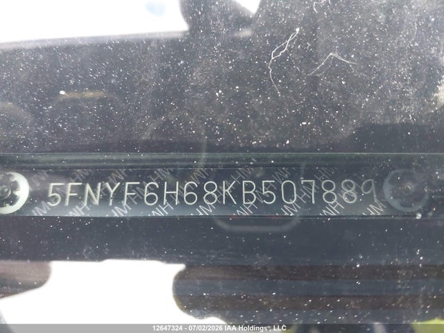Honda Pilot Touring 2019 5FNYF6H68KB507889 Image 19