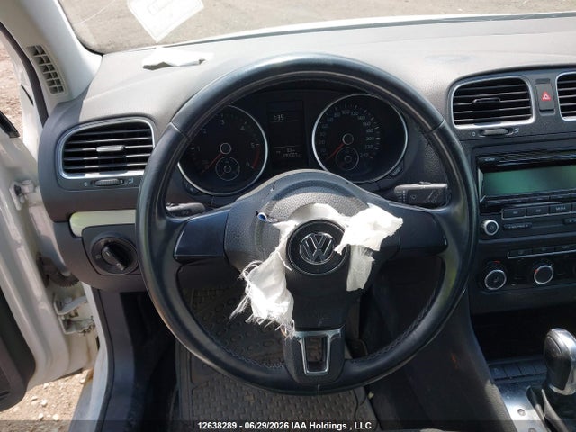 2012 Volkswagen Golf მანქანა იყიდება აუქციონზე, vin: WVWDM7AJXCW284244, აუქციონის ნომერი: 12638289