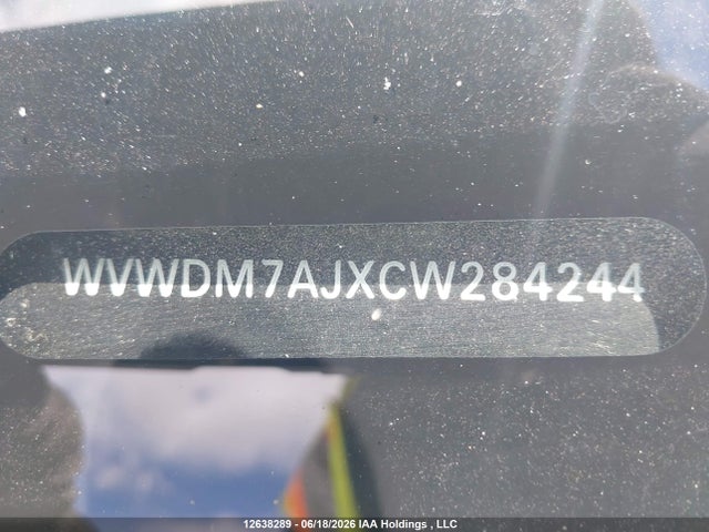 2012 Volkswagen Golf მანქანა იყიდება აუქციონზე, vin: WVWDM7AJXCW284244, აუქციონის ნომერი: 12638289