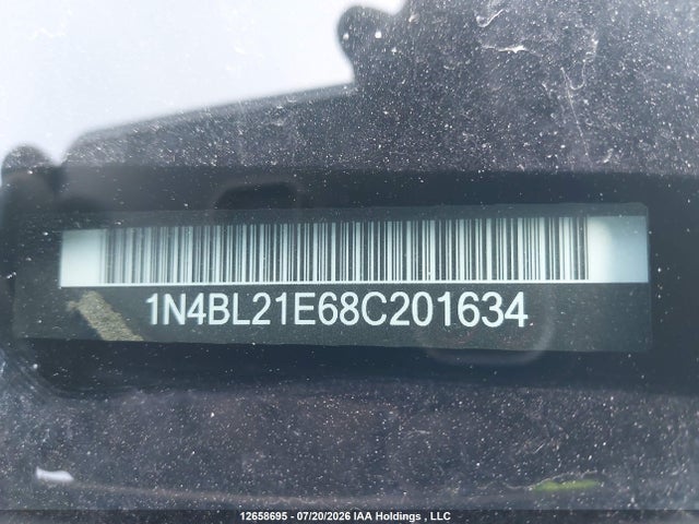 2008 Nissan Altima 3.5 Sl მანქანა იყიდება აუქციონზე, vin: 1N4BL21E68C201634, აუქციონის ნომერი: 12658695
