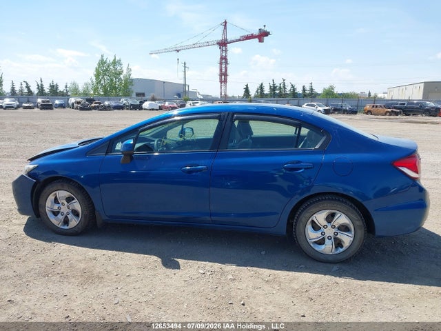 Auction sale of the 2013 Honda Civic Lx, vin: 2HGFB2F40DH024442, lot number: 12653494