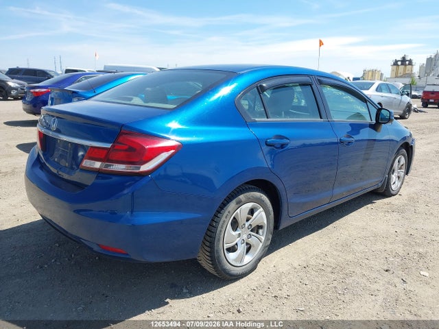 Auction sale of the 2013 Honda Civic Lx, vin: 2HGFB2F40DH024442, lot number: 12653494