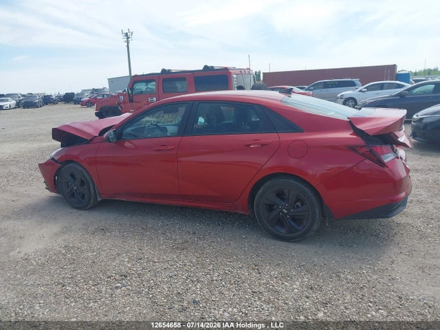 12654658 :رقم المزاد ، KMHLM4AG2MU086782 vin ، 2021 Hyundai Elantra Preferred Ivt مزاد بيع