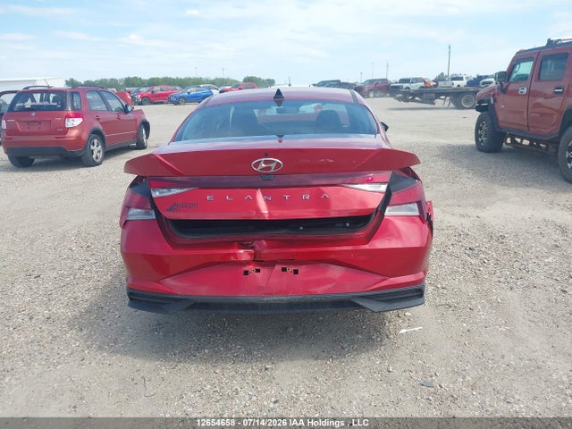 12654658 :رقم المزاد ، KMHLM4AG2MU086782 vin ، 2021 Hyundai Elantra Preferred Ivt مزاد بيع