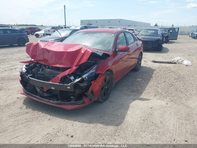 12654658 :رقم المزاد ، KMHLM4AG2MU086782 vin ، 2021 Hyundai Elantra Preferred Ivt مزاد بيع