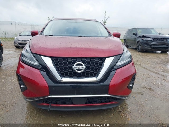 12656667 :رقم المزاد ، 5N1AZ2MSXKN129611 vin ، 2019 Nissan Murano Platinum/sl/sv مزاد بيع