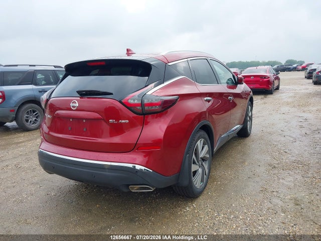 12656667 :رقم المزاد ، 5N1AZ2MSXKN129611 vin ، 2019 Nissan Murano Platinum/sl/sv مزاد بيع