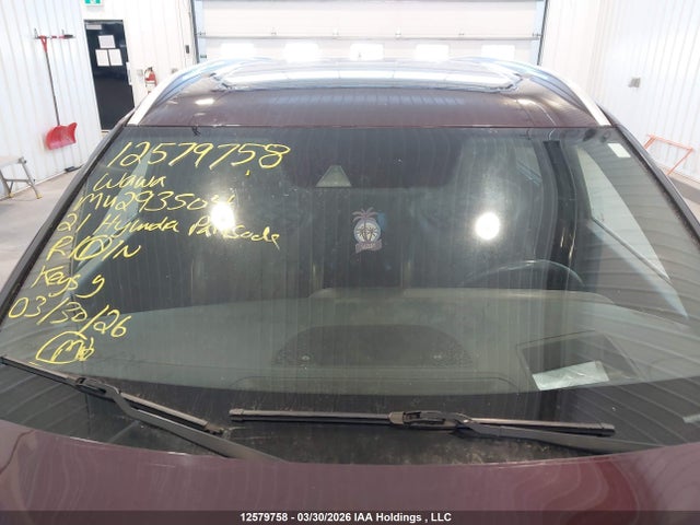 12579758 :رقم المزاد ، KM8R5DHE7MU293504 vin ، 2021 Hyundai Palisade Ultimate Calligraphy مزاد بيع