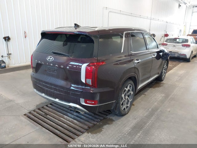 12579758 :رقم المزاد ، KM8R5DHE7MU293504 vin ، 2021 Hyundai Palisade Ultimate Calligraphy مزاد بيع