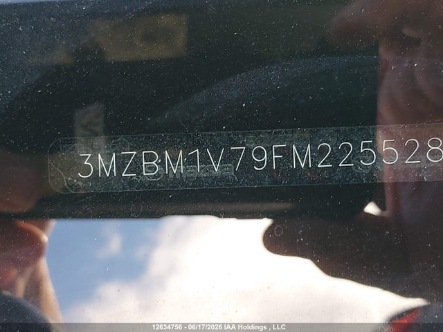 Aukcja sprzedaży 2015 Mazda Mazda3 Gs, vin: 3MZBM1V79FM225528, numer aukcji: 12634756
