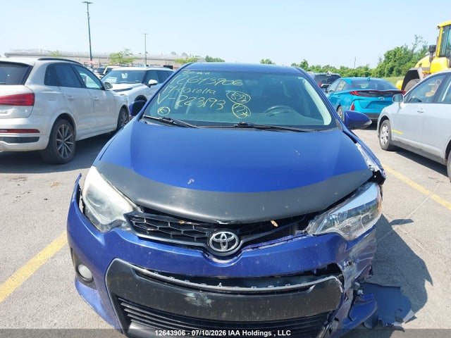 2014 Toyota Corolla S მანქანა იყიდება აუქციონზე, vin: 2T1BURHE1EC223193, აუქციონის ნომერი: 12643906