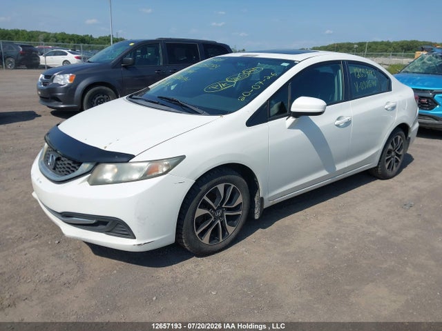 Honda CIVIC EX 2014 2HGFB2F59EH032694 Image 2