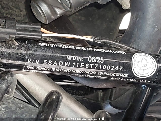 Suzuki Lt-a750 Xp 2026 5SADW11E8T7100247 Image 9