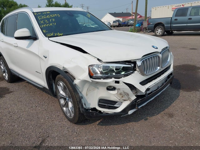 Продаж на аукціоні авто 2017 Bmw X3 Xdrive35i, vin: 5UXWX7C36H0U44594, номер лоту: 12663393
