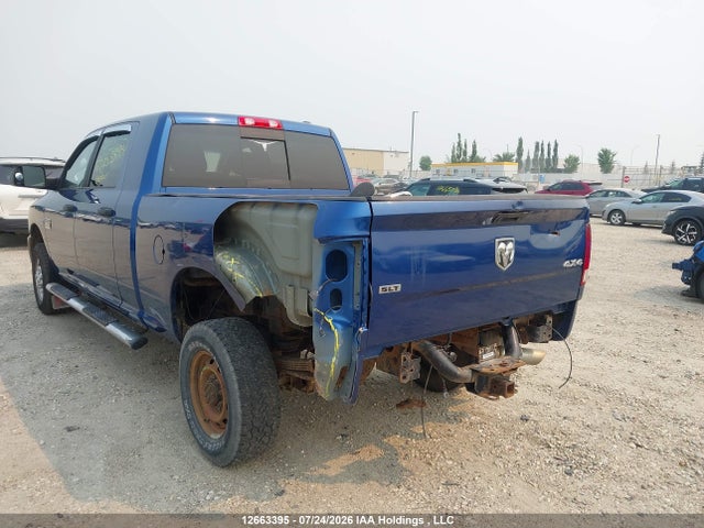 Продаж на аукціоні авто 2010 Dodge Ram 2500 Slt, vin: 3D7TT2HTXAG130790, номер лоту: 12663395