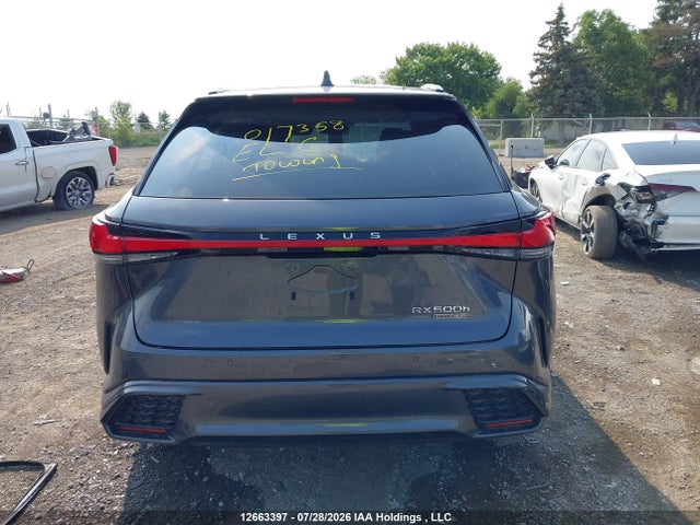 Auction sale of the 2024 Lexus Rx 500h F Sport, vin: 2T2BCMEA6RC017358, lot number: 12663397