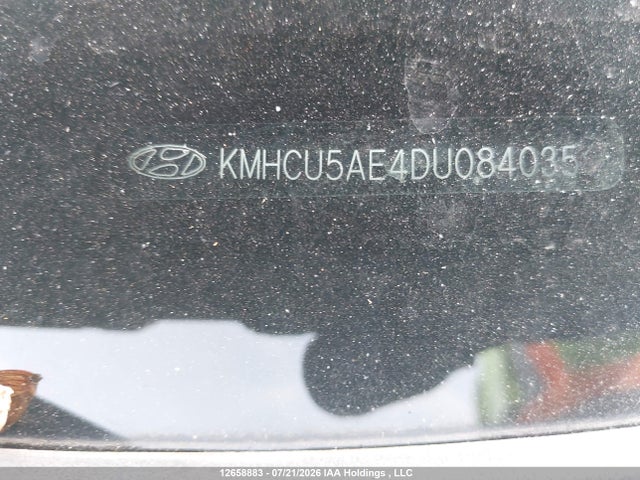 12658883 :رقم المزاد ، KMHCU5AE4DU084035 vin ، 2013 Hyundai Accent Gls مزاد بيع