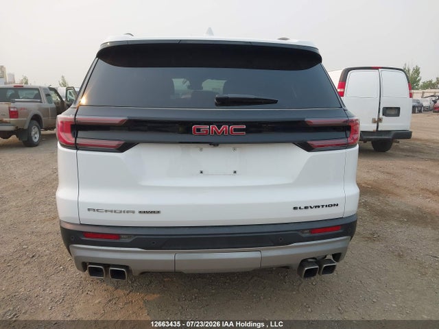 12663435 :رقم المزاد ، 1GKENNRS8SJ206323 vin ، 2025 Gmc Acadia Elevation مزاد بيع