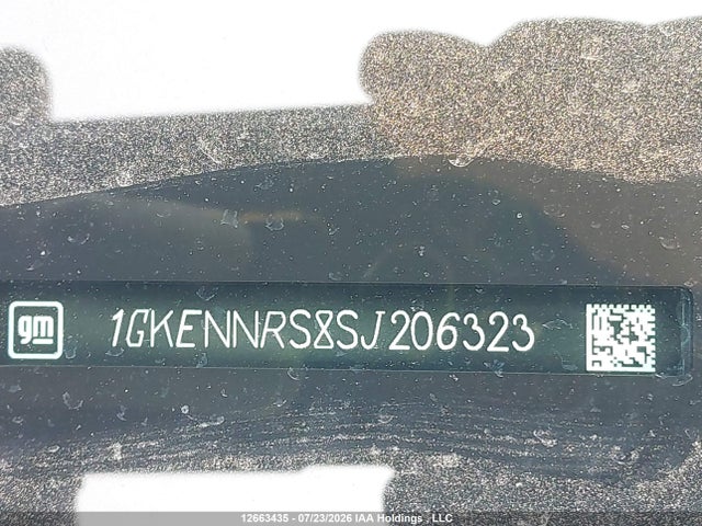 12663435 :رقم المزاد ، 1GKENNRS8SJ206323 vin ، 2025 Gmc Acadia Elevation مزاد بيع