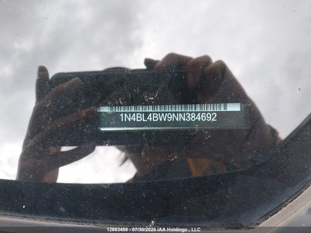 1N4BL4BW9NN384692 Nissan Altima 2.5 Se