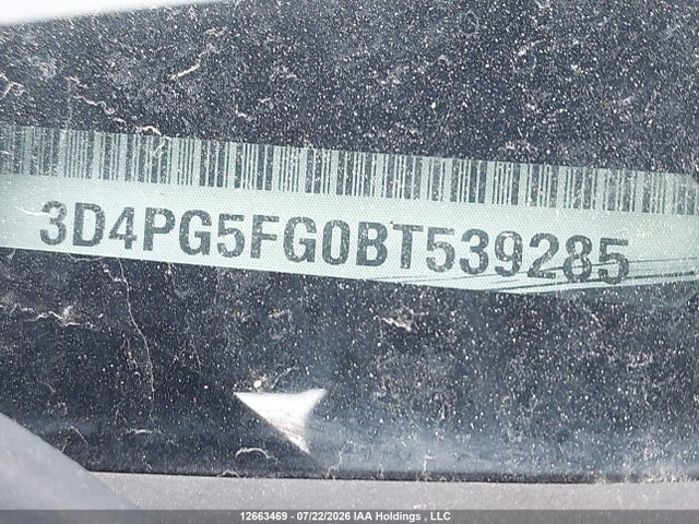 Aukcja sprzedaży 2011 Dodge Journey Sxt, vin: 3D4PG5FG0BT539285, numer aukcji: 12663469
