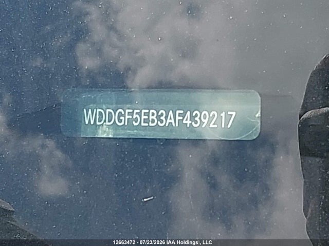 Aukcja sprzedaży 2010 Mercedes-benz C 300 300, vin: WDDGF5EB3AF439217, numer aukcji: 12663472