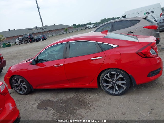 2019 Honda Civic Touring მანქანა იყიდება აუქციონზე, vin: 2HGFC1F9XKH104301, აუქციონის ნომერი: 12663483