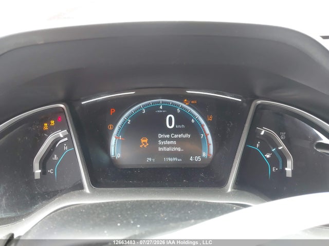 2019 Honda Civic Touring მანქანა იყიდება აუქციონზე, vin: 2HGFC1F9XKH104301, აუქციონის ნომერი: 12663483