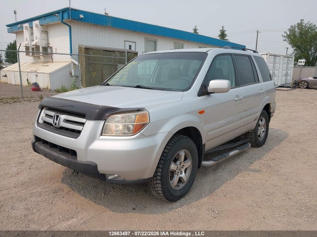 12663487 :رقم المزاد ، 5FNYF18658B502368 vin ، 2008 Honda Pilot Exl مزاد بيع