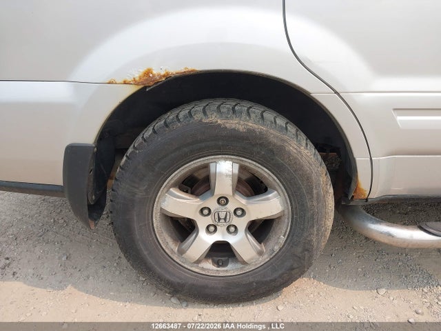 12663487 :رقم المزاد ، 5FNYF18658B502368 vin ، 2008 Honda Pilot Exl مزاد بيع