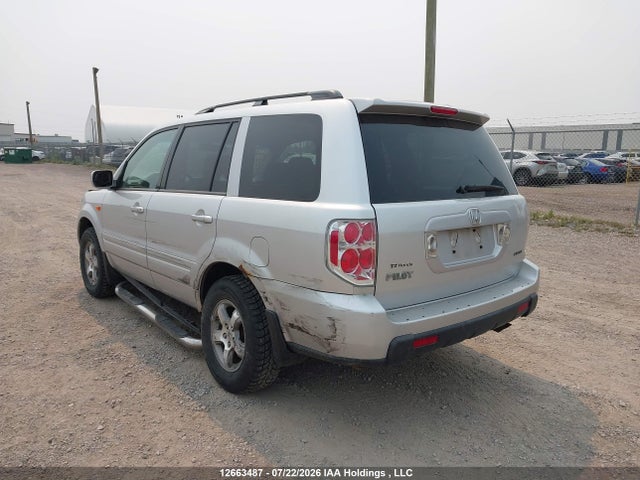 12663487 :رقم المزاد ، 5FNYF18658B502368 vin ، 2008 Honda Pilot Exl مزاد بيع