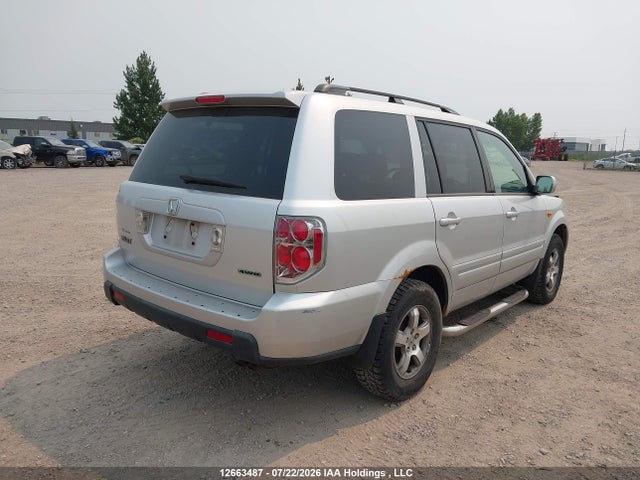 12663487 :رقم المزاد ، 5FNYF18658B502368 vin ، 2008 Honda Pilot Exl مزاد بيع