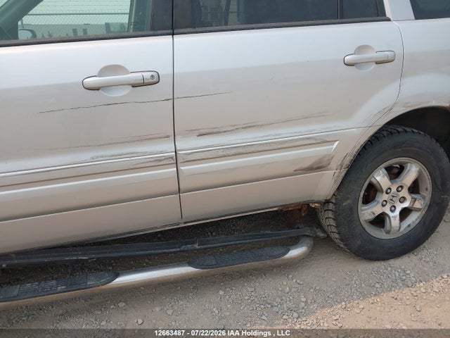12663487 :رقم المزاد ، 5FNYF18658B502368 vin ، 2008 Honda Pilot Exl مزاد بيع