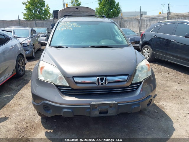 2009 Honda Cr-v Ex-l მანქანა იყიდება აუქციონზე, vin: 5J6RE48719L814391, აუქციონის ნომერი: 12663490