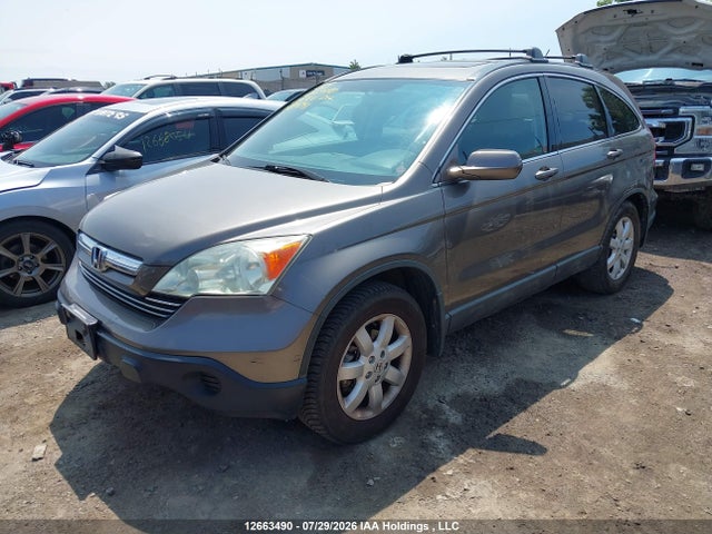 2009 Honda Cr-v Ex-l მანქანა იყიდება აუქციონზე, vin: 5J6RE48719L814391, აუქციონის ნომერი: 12663490