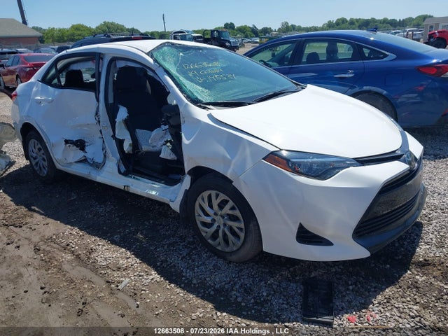 12663508 :رقم المزاد ، 2T1BURHE0KC145534 vin ، 2019 Toyota Corolla Le مزاد بيع