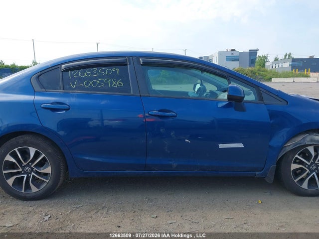 Продаж на аукціоні авто 2013 Honda Civic Lx, vin: 2HGFB2E58DH005986, номер лоту: 12663509